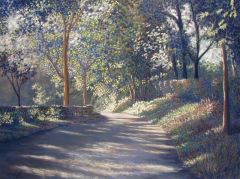 Pastel Mary Chaplin peinture Somme